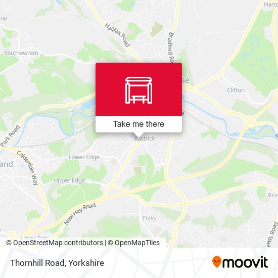 Thornhill Road map