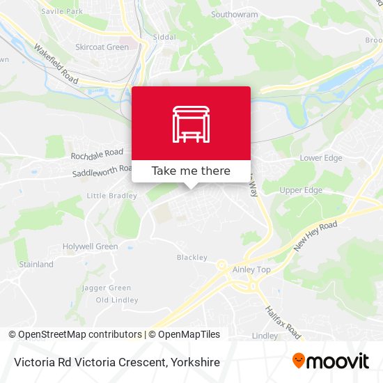 Victoria Rd Victoria Crescent map