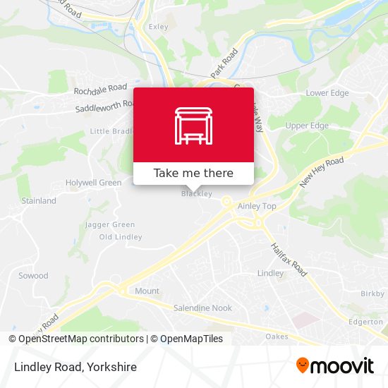 Lindley Road map