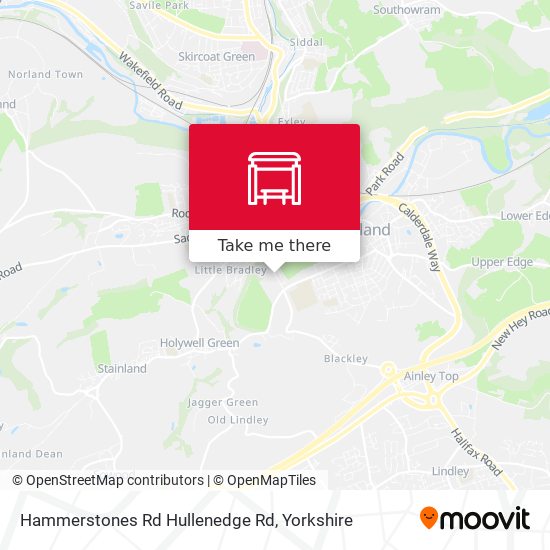 Hammerstones Rd Hullenedge Rd stop Routes, Schedules, and Fares