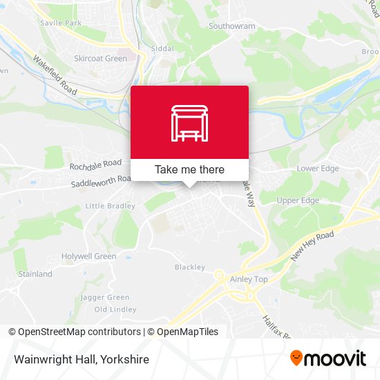 Wainwright Hall map