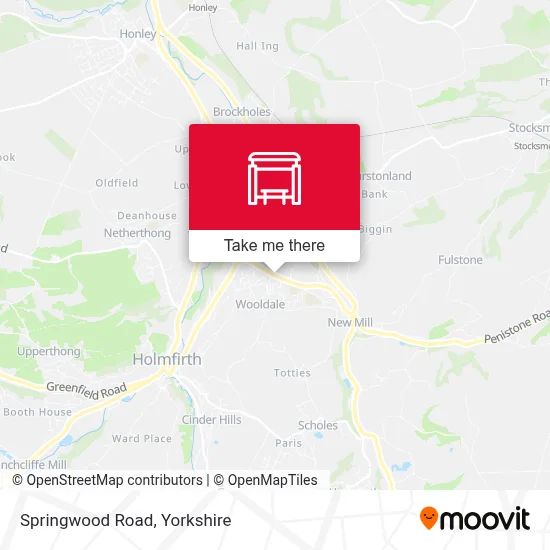 Springwood Road map