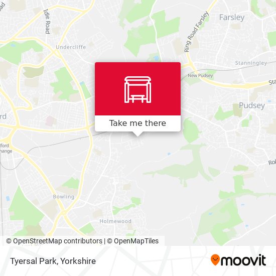 Tyersal Park map