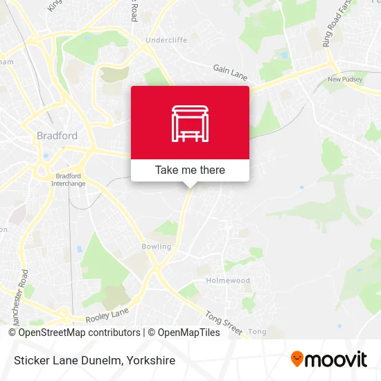 Sticker Lane Dunelm map