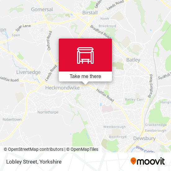 Lobley Street map