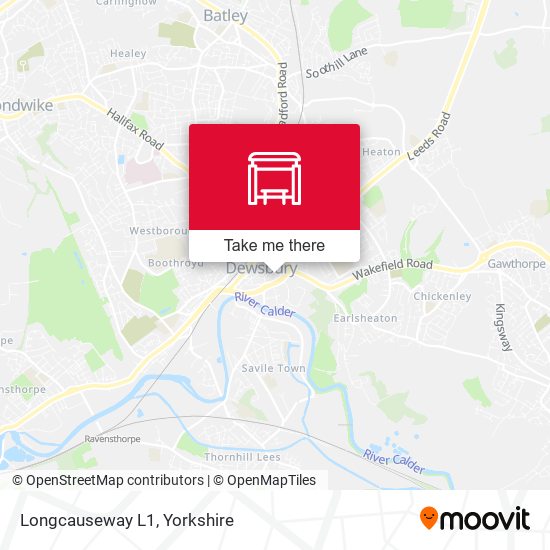 Longcauseway (Stop L1) map