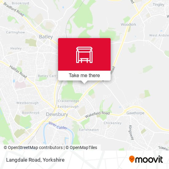 Langdale Road map