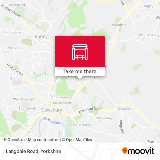 Langdale Road map