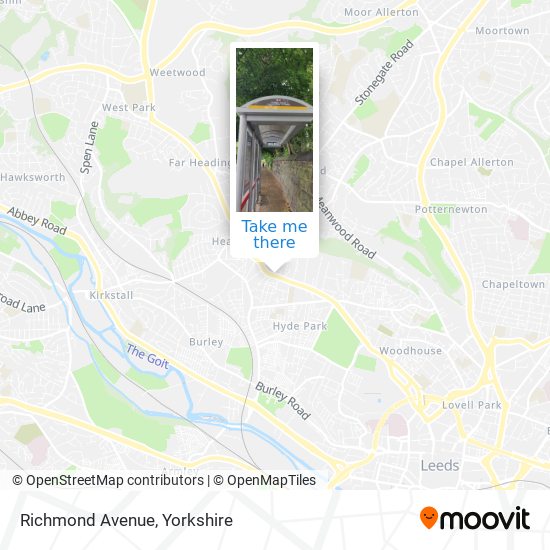 Richmond Avenue map