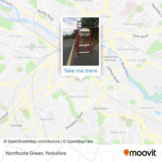 Northcote Green map