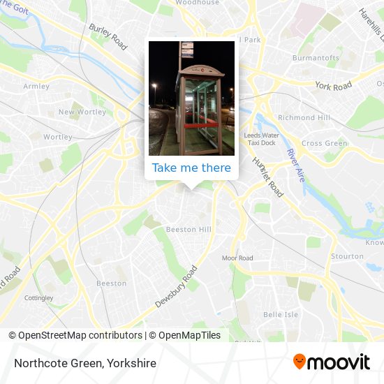 Northcote Green map