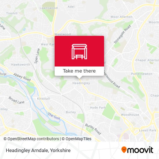 Headingley Arndale map