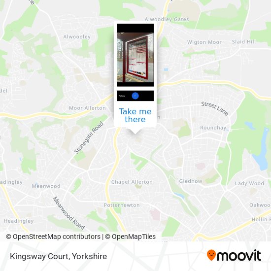 Kingsway Court map