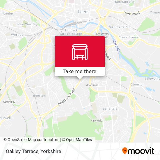 Oakley Terrace map