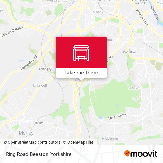 Ring Road Beeston map