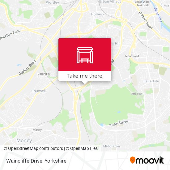 Waincliffe Drive map