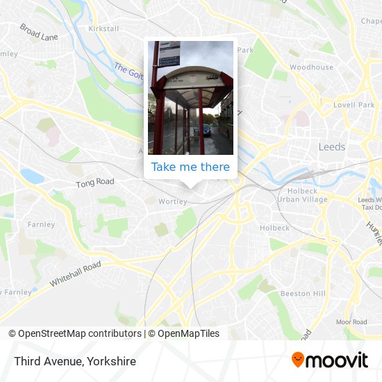 Third Avenue map