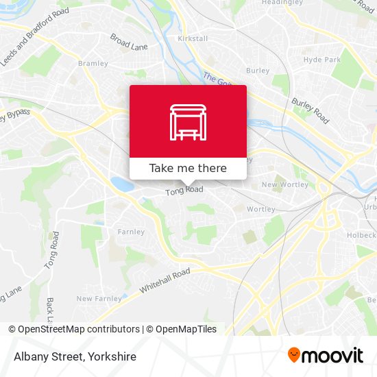 Albany Street map