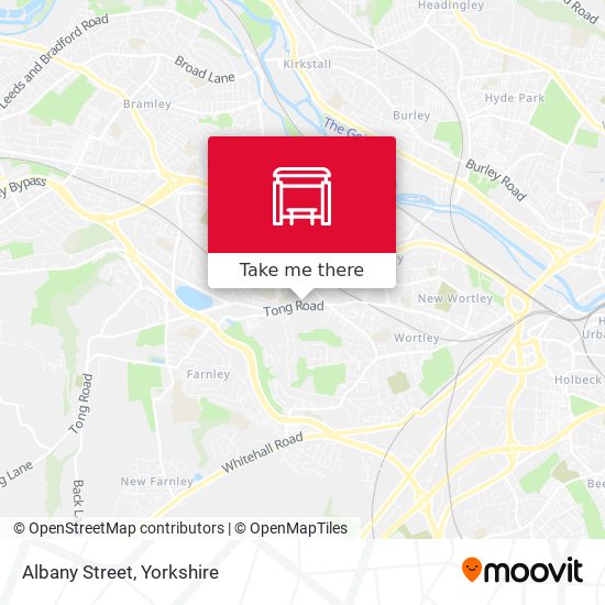 Albany Street map