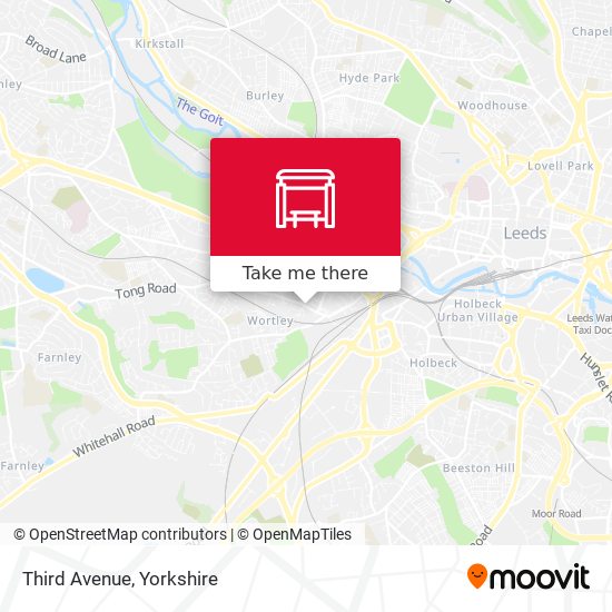 Third Avenue map