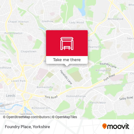 Foundry Place map