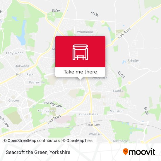 Seacroft the Green map