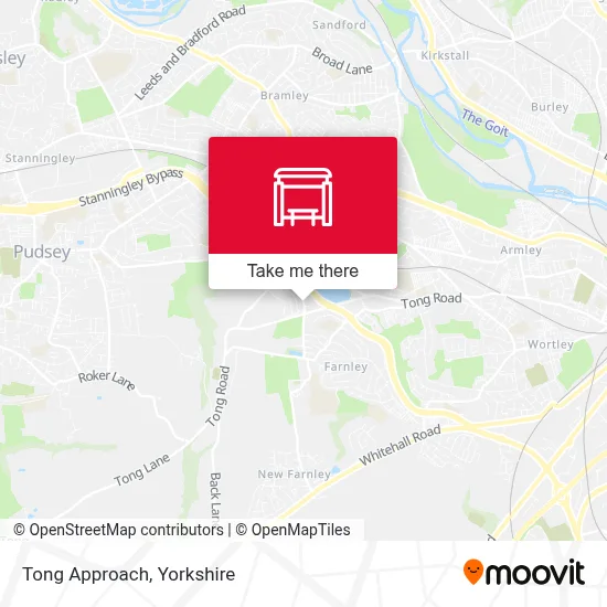Tong Approach map