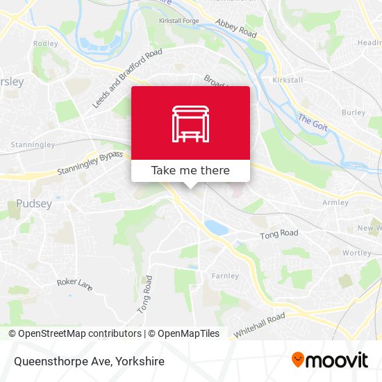 Queensthorpe Ave map