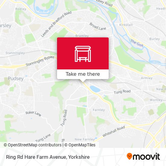 Ring Rd Hare Farm Avenue map