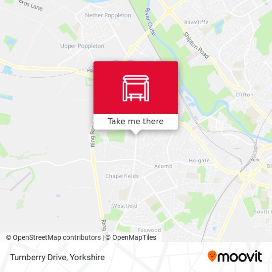 Turnberry Drive map