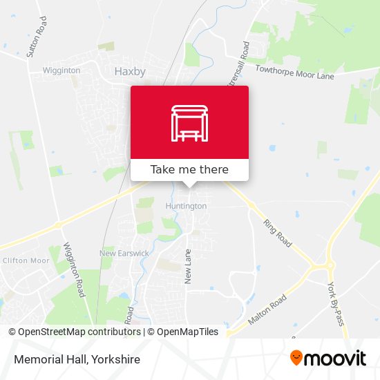 Memorial Hall map