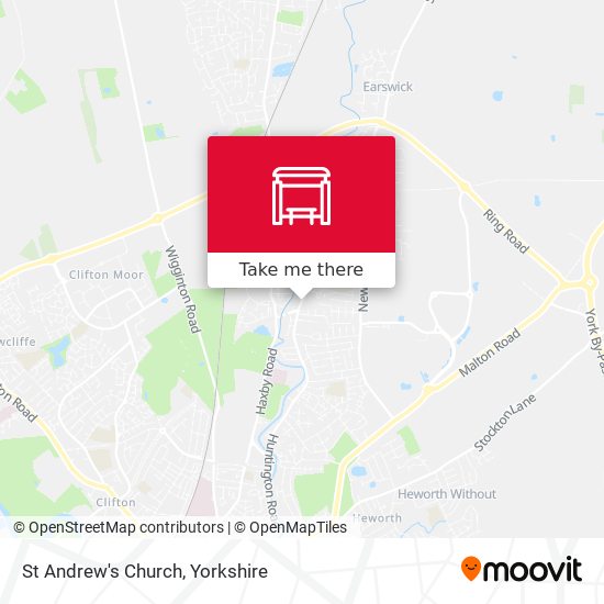 St Andrew's Church map