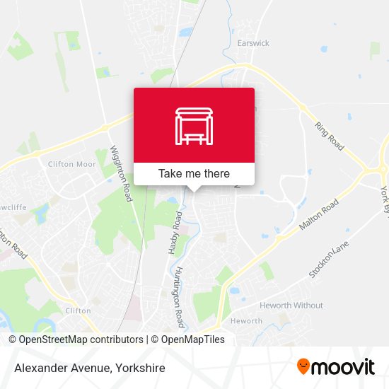 Alexander Avenue map