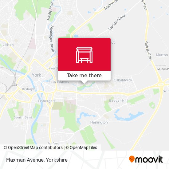 Flaxman Avenue map