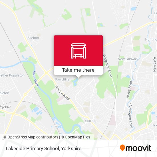 Lakeside Primary School map