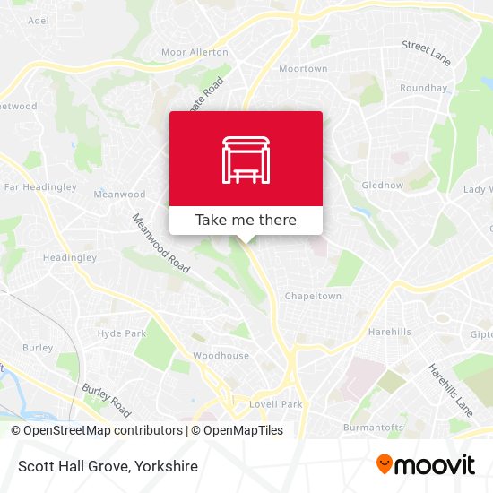 Scott Hall Grove map