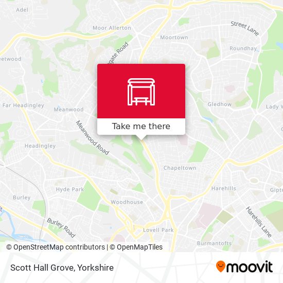 Scott Hall Grove map