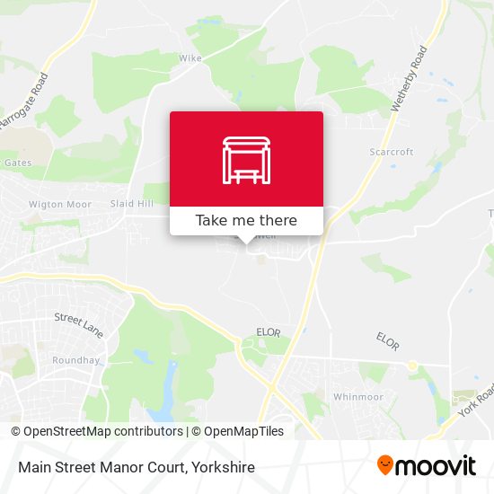 Main Street Manor Court map