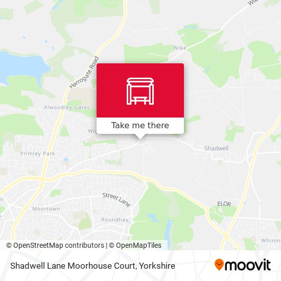 Shadwell Lane Moorhouse Court map