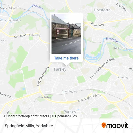 Springfield Mills map