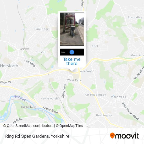 Ring Rd Spen Gardens map