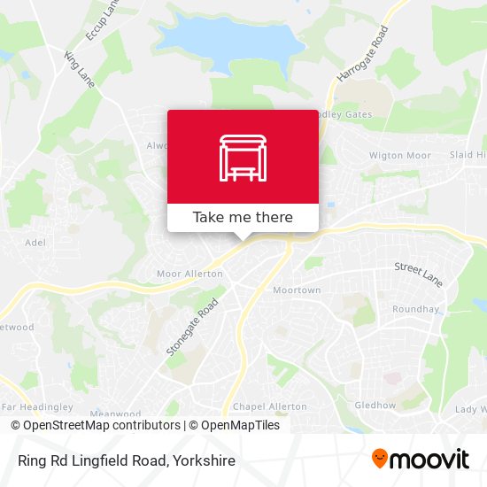 Ring Rd Lingfield Road map