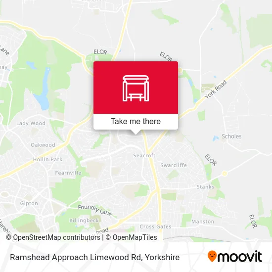 Ramshead Approach Limewood Rd map