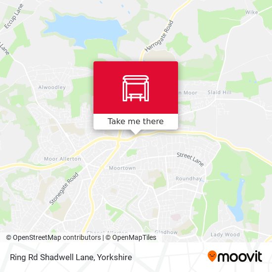 Ring Rd Shadwell Lane map