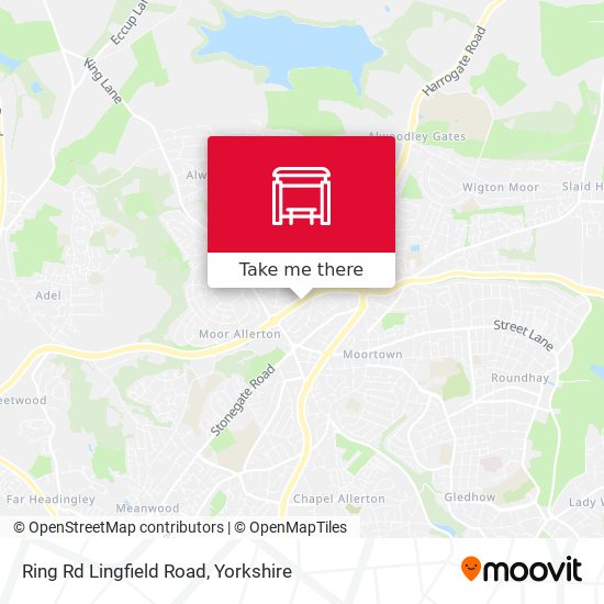 Ring Rd Lingfield Road map