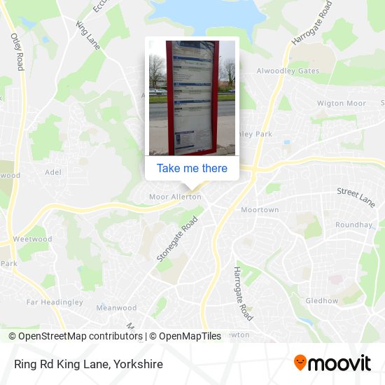 Ring Rd King Lane map