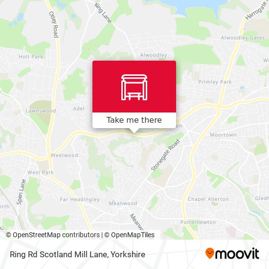 Ring Rd Scotland Mill Lane map