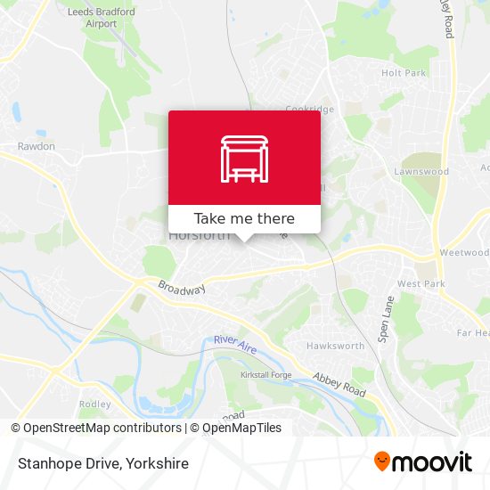 Stanhope Drive map