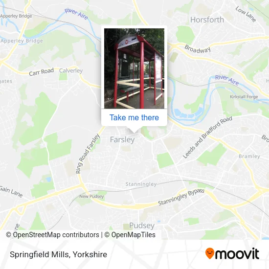 Springfield Mills map