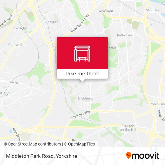 Middleton Park Road map